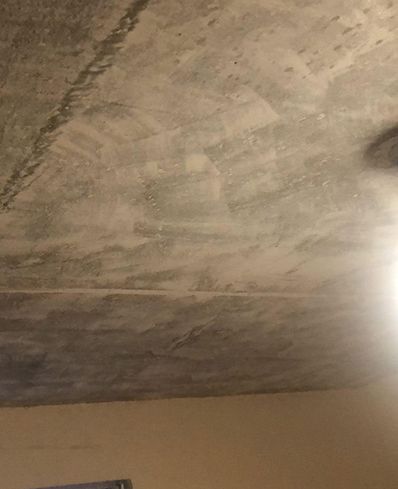 Artex Ceiling Removal Ready for Following Works, after