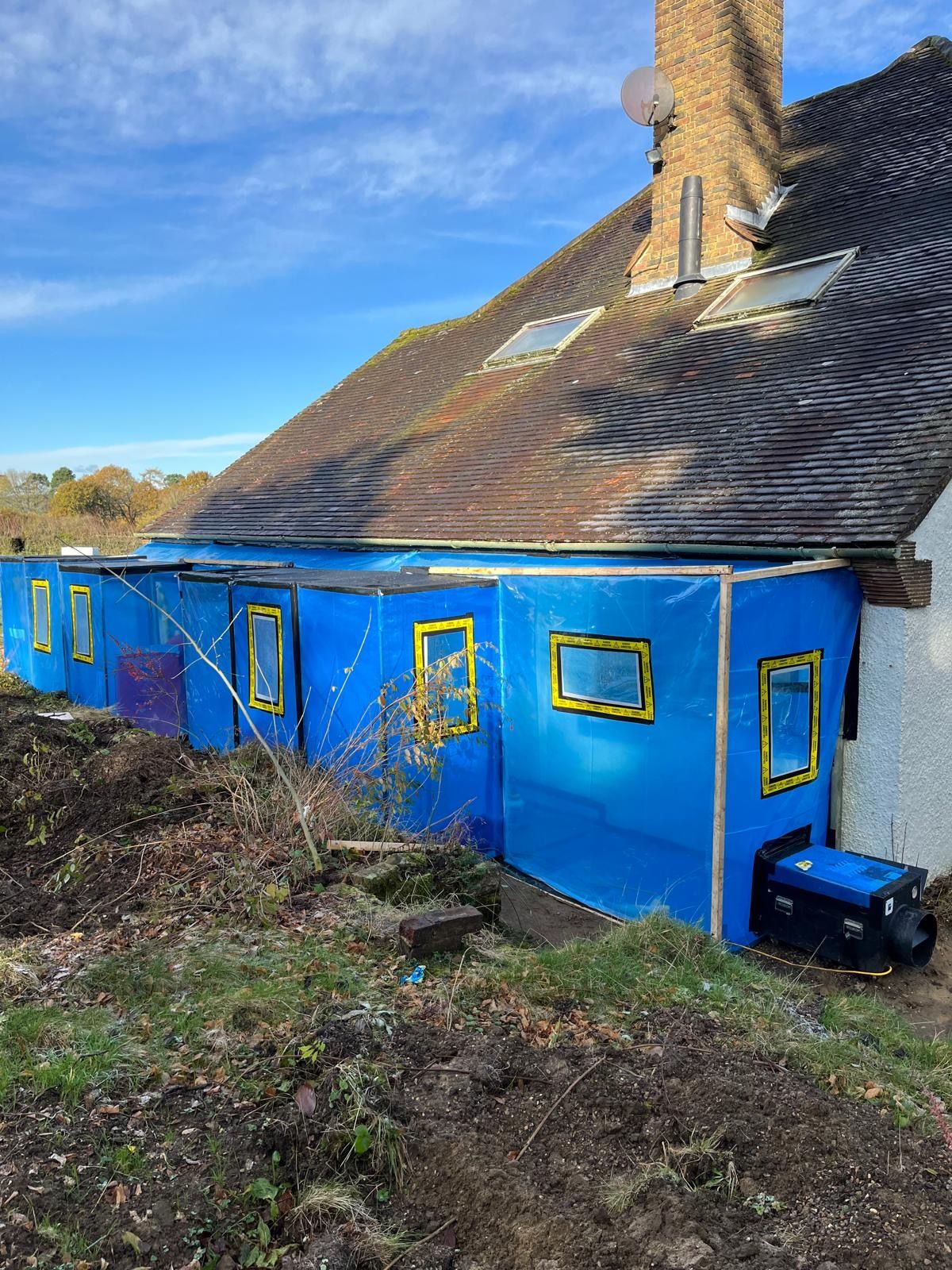 Asbestos work by Clearaway in Woking, Surrey