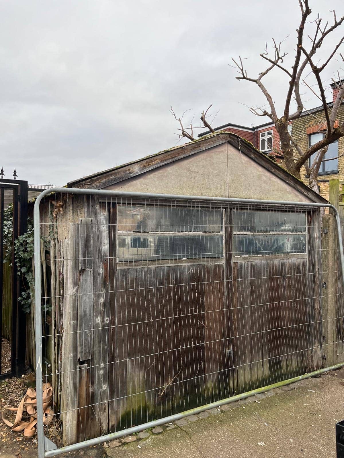 Asbestos Garage Removal in Chiswick: Putting a new roof back on