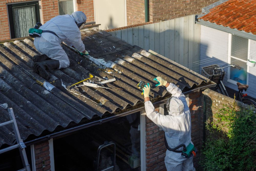 Asbestos roof removal timeline, placeholder